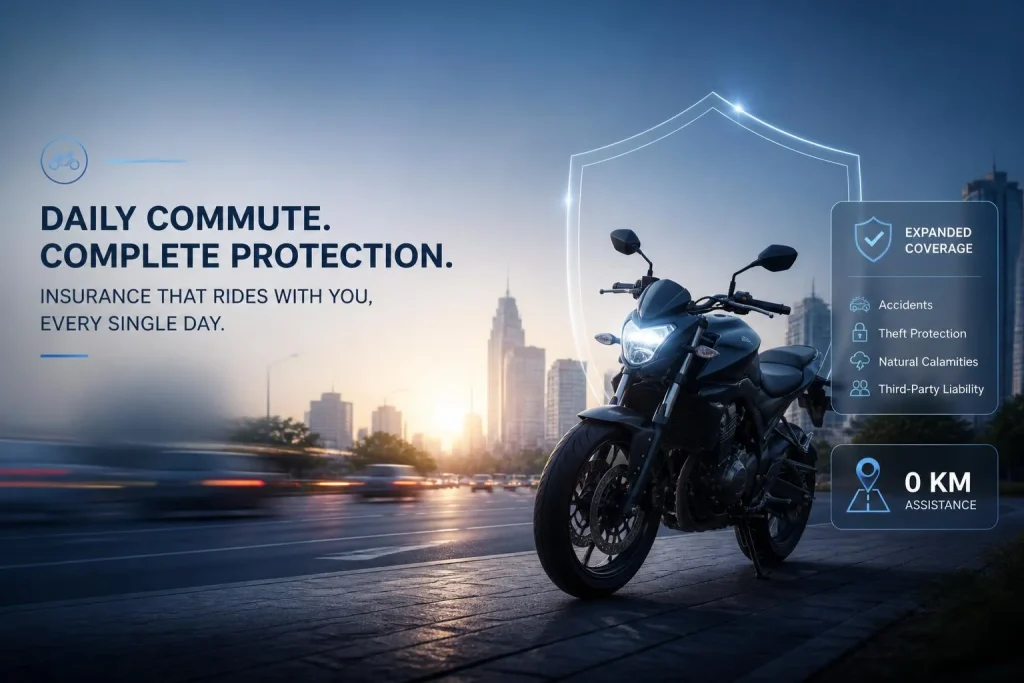 Assurance motocyclette pour trajets quotidiens : tiers étendu, assistance 0 km et pièges à éviter