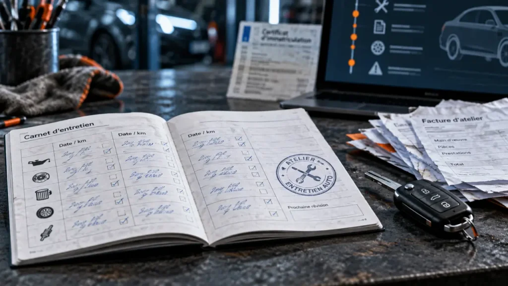 Carnet d’entretien voiture : les preuves qui sécurisent l’entretien et la revente