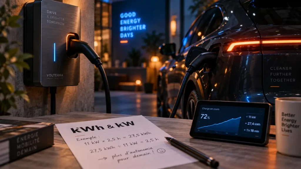 Combien de kWh faut-il pour recharger une voiture électrique ? De 27 à 108 kWh selon la batterie