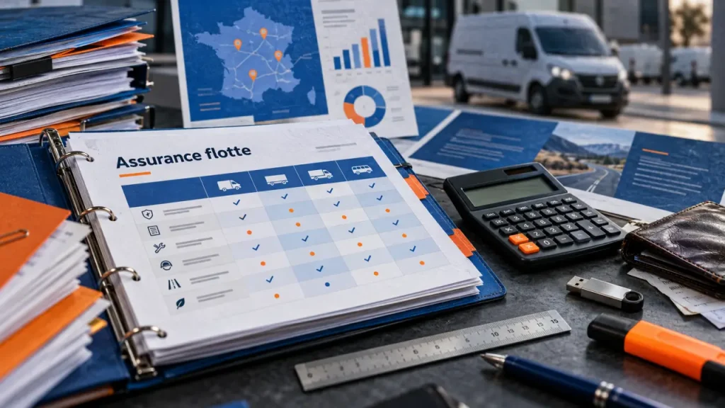 Tarif assurance flotte automobile professionnelle : le prix par véhicule ne dit pas tout